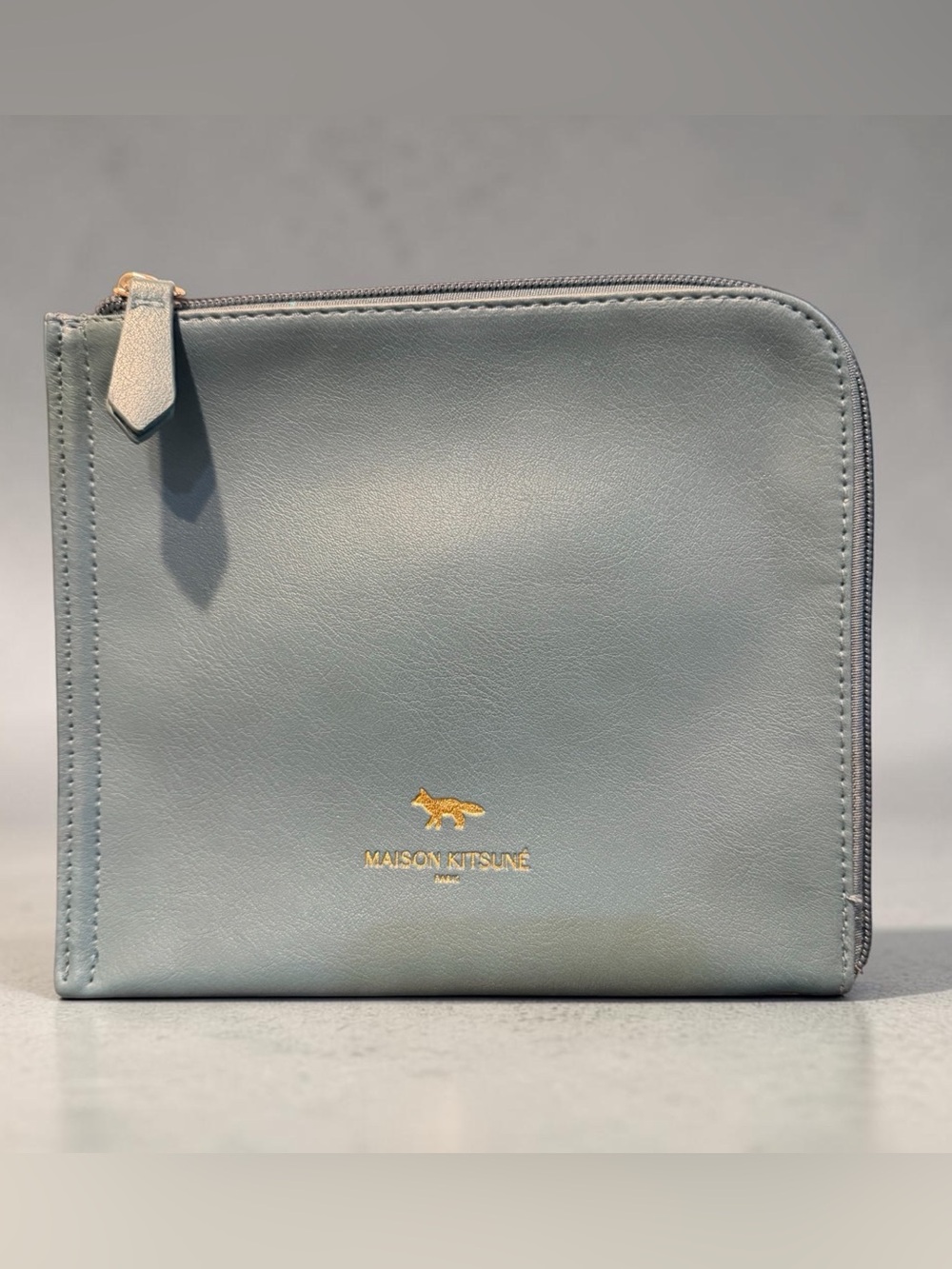 Vintage Maison Kitsune Pouch: JAL Japan Airlines Collaboration